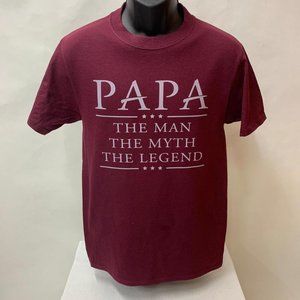 PAPA: The Man, The Myth, The Legend t-shirt - Smal